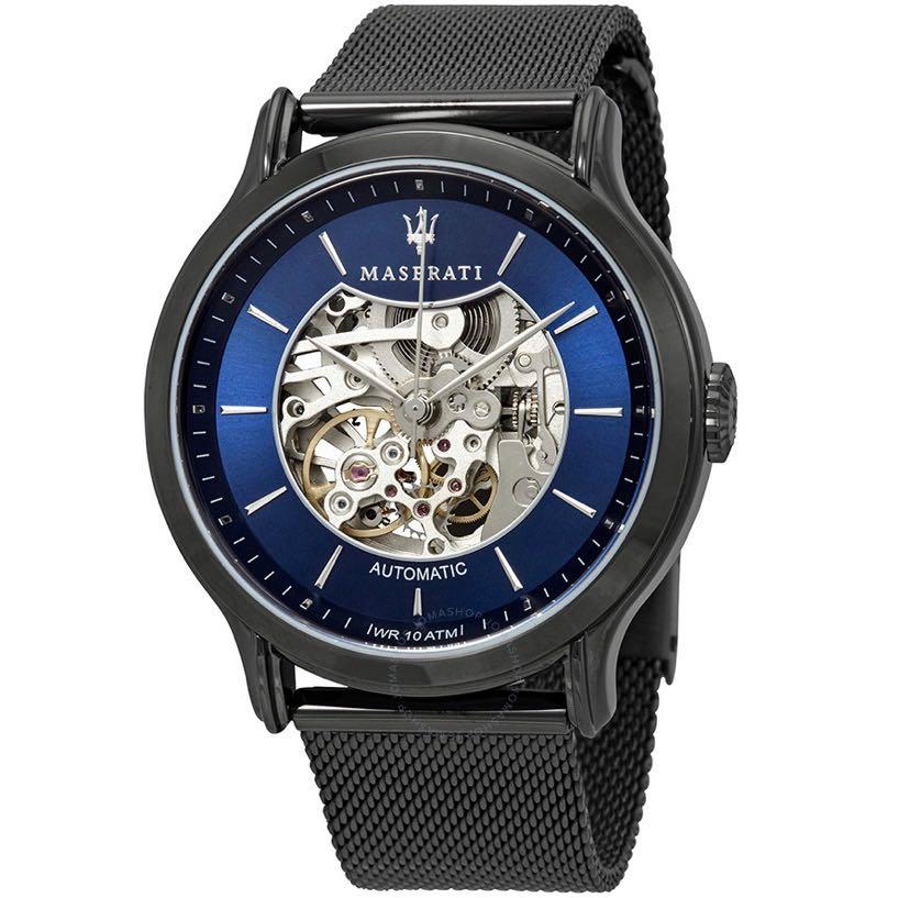 Maserati Epoca Automatic Skeleton Dial Watch R8823118002