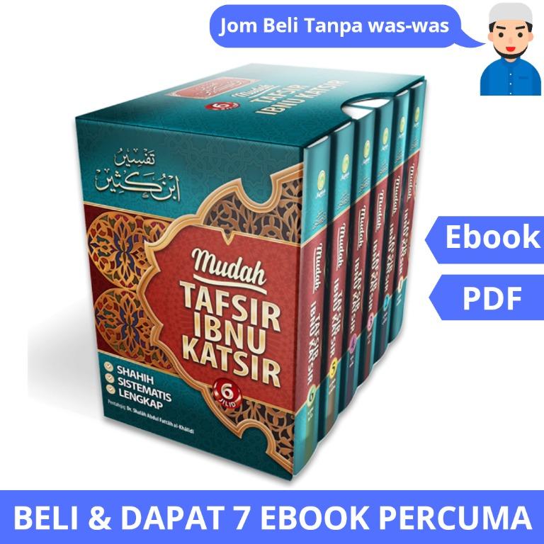 Mudah Tafsir Ibnu Katsir Edisi Lengkap 6 Jilid Books Stationery Books On Carousell