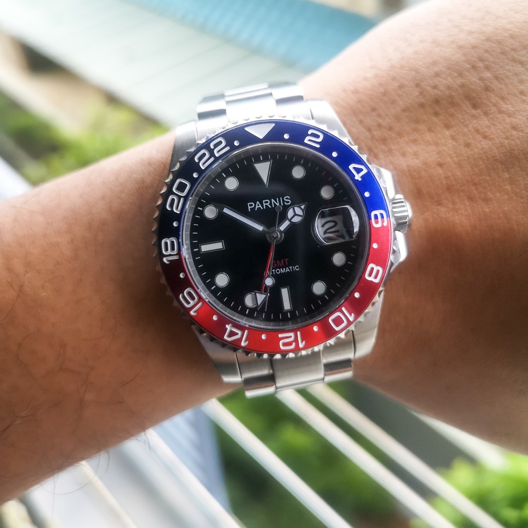 parnis gmt pepsi