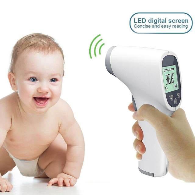 Penrui JRT200 Digital Termomete Baby Adult Forehead Body IR Infrared