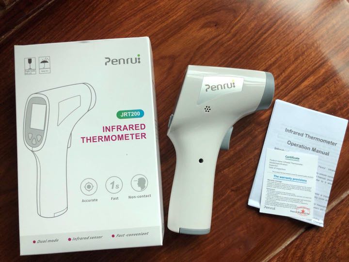 Penrui JRT200 Digital Termomete Baby Adult Forehead Body IR Infrared