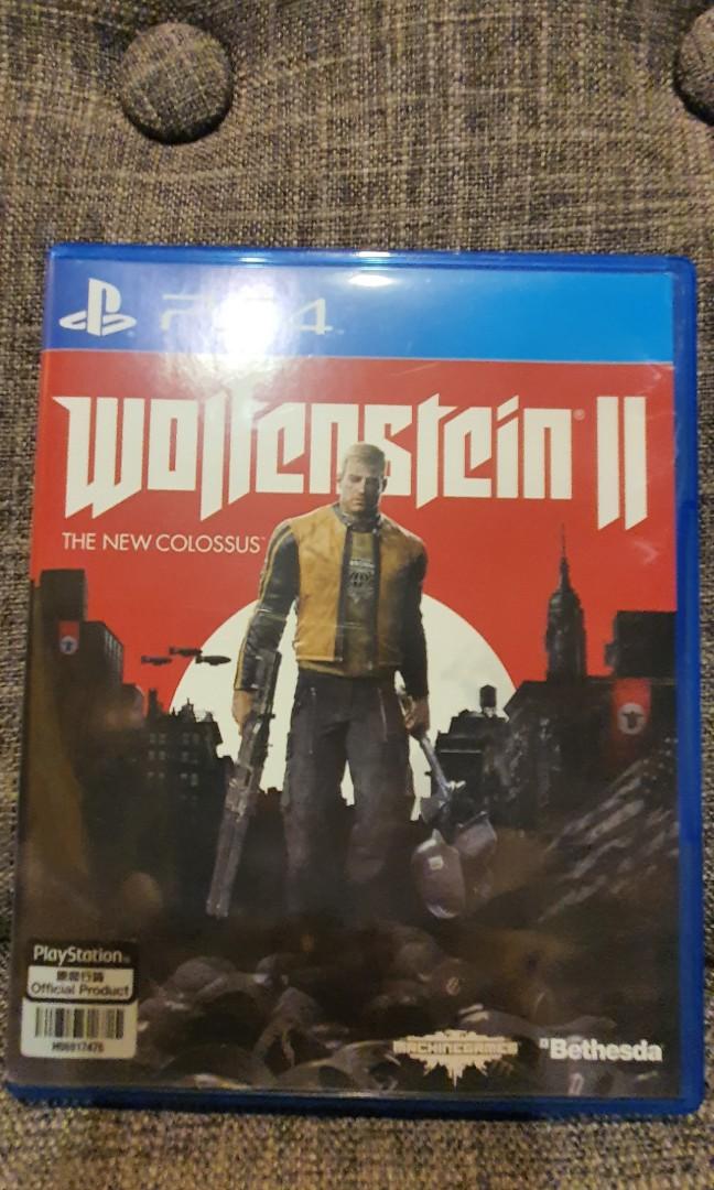 wolfenstein 2 the new colossus ps4