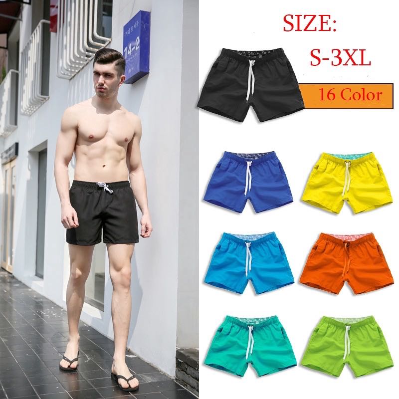 S-3XL Men Quick Dry Swimming Shorts