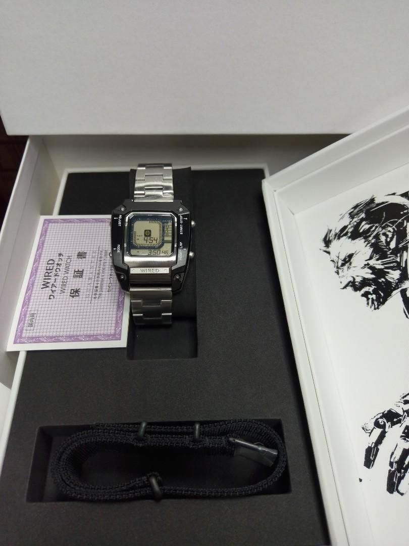 Casio metal gear solid watch top