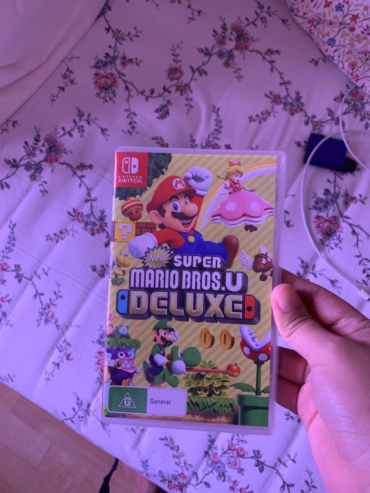 Super Mario Bros Deluxe Nintendo Switch Video Gaming Video Games Nintendo On Carousell 