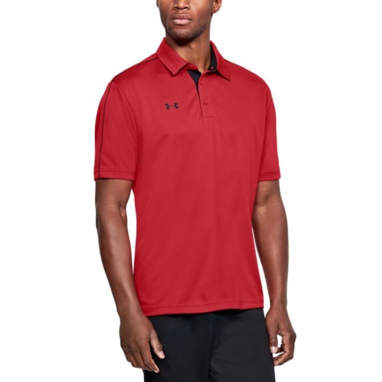 red under armour polo