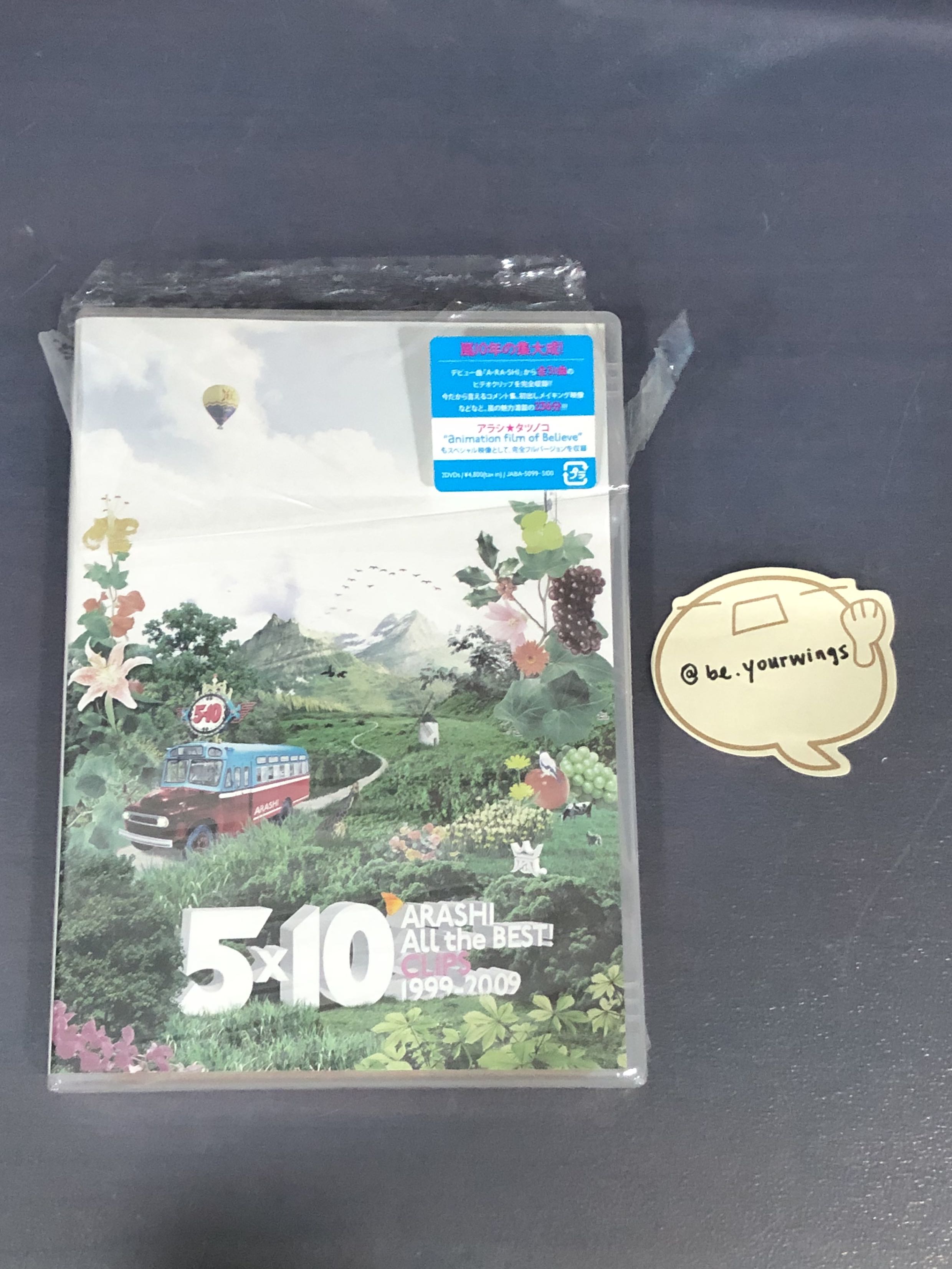 Arashi 5x10 All The Best Clips 1999 09 Dvd J Pop On Carousell