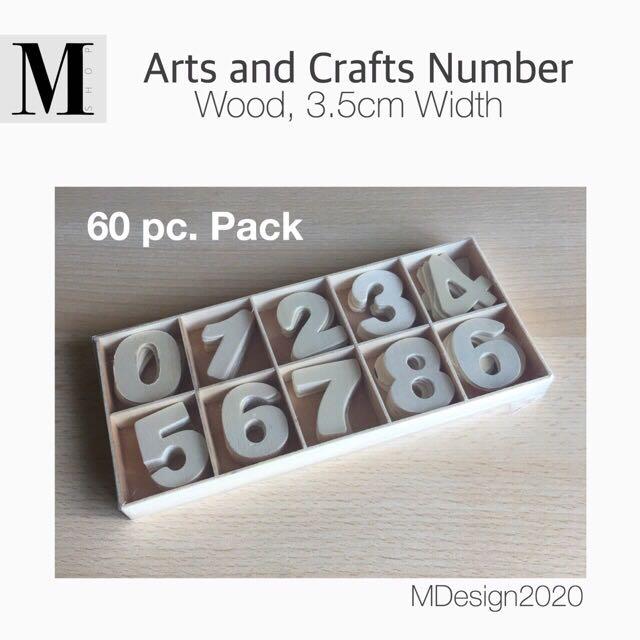 Arts and Vrafts Numbers, Wood (Category: Craft Supplies & Tools) located in Manila. Submitted by mshopmla (Listing ID 287262875, Image 1). Description: Arts and Craft Number Material: Wood Size: 3.5cm width 60pc. Pack Product Code: ACWN-60 Price: Php 150.00 per pack #artsandcraft #woodnumbers #wood #number #DIYfromhome.