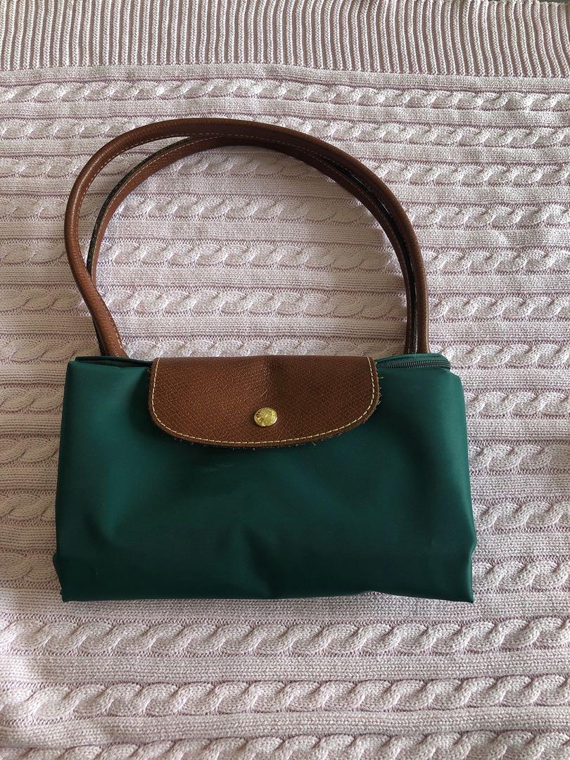 Authentic Longchamp Cedar Green Tote Women S Fashion Bags Wallets On Carousell