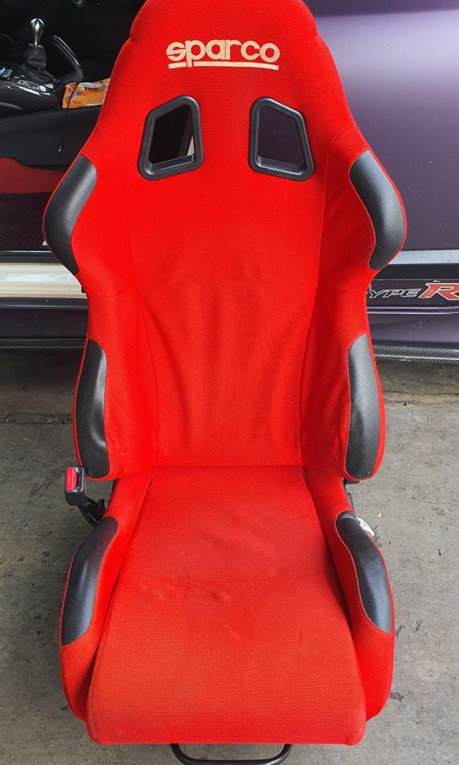 Authentic Sparco Semi Bucket Seat Car Accessories Accessories On Carousell