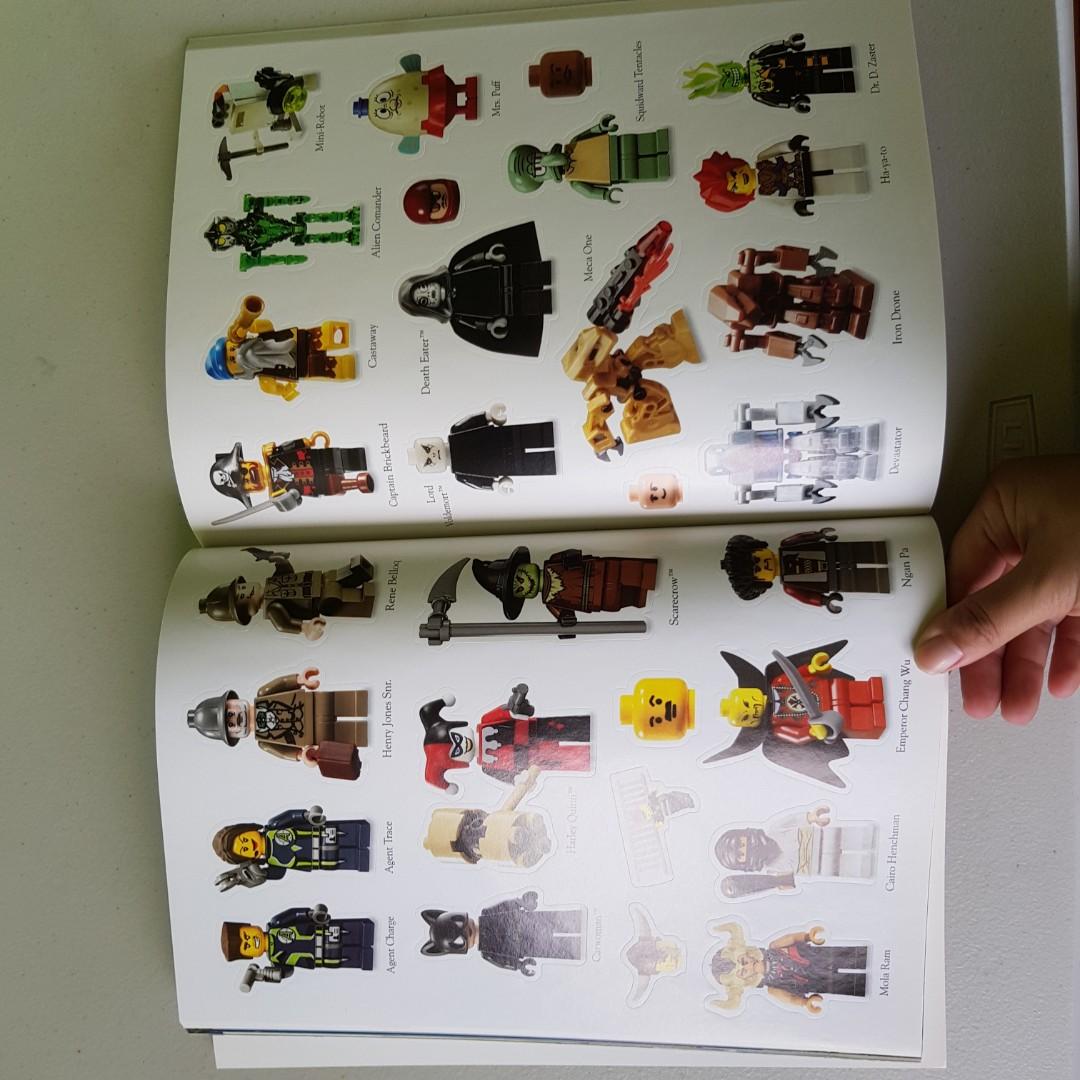 Book LEGO Minifigure Ultimate Sticker Collection, Hobbies & Toys