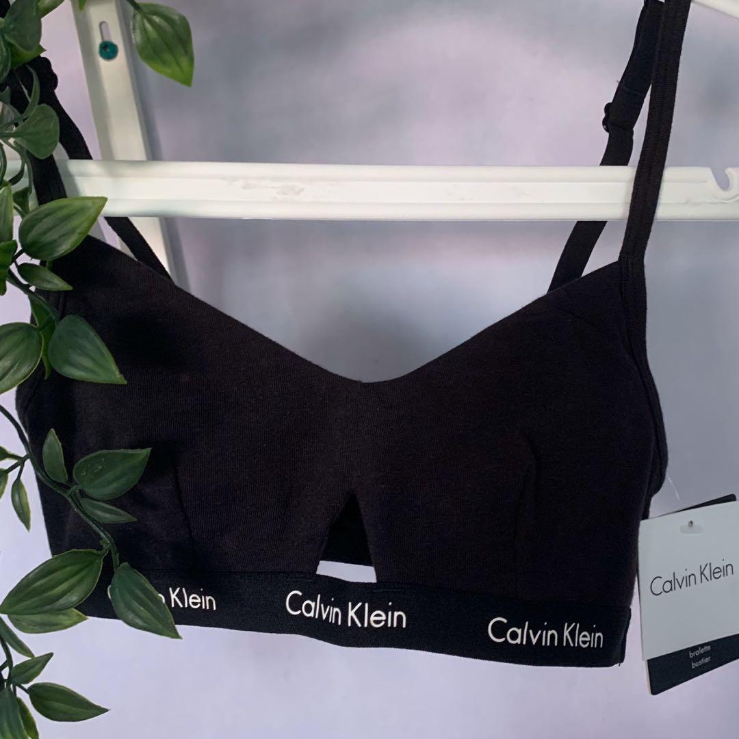 Calvin Klein Bralette, Women's Fashion, New Undergarments & Loungewear on  Carousell
