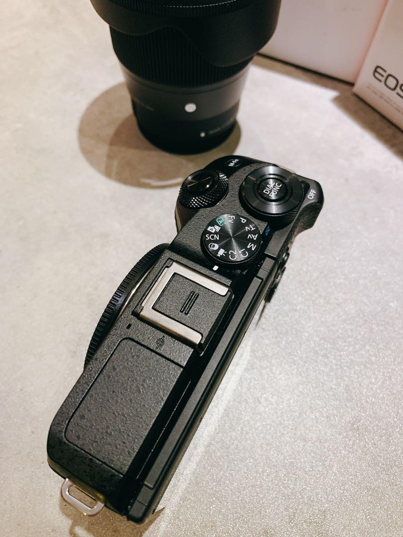 Canon EOS M6 Mark II + Efm Sigma 16mm F1.4 DC DN , 攝影器材, 鏡頭及裝備 Carousell