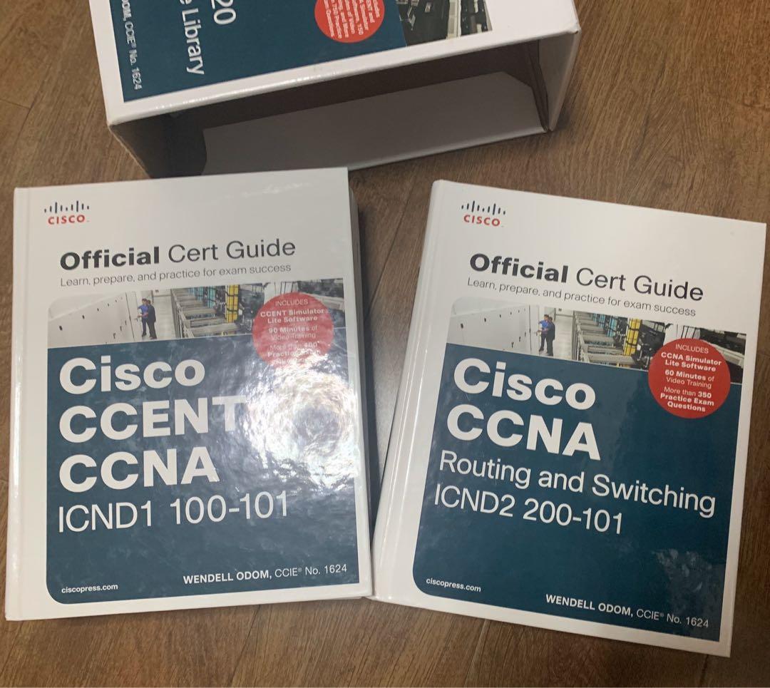Ccna 200 120 Routing And Switching Book Books Stationery Textbooks Professional Studies On Carousell