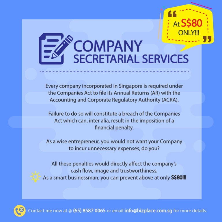 Company Secretarial Services Named Company Secretary Acra