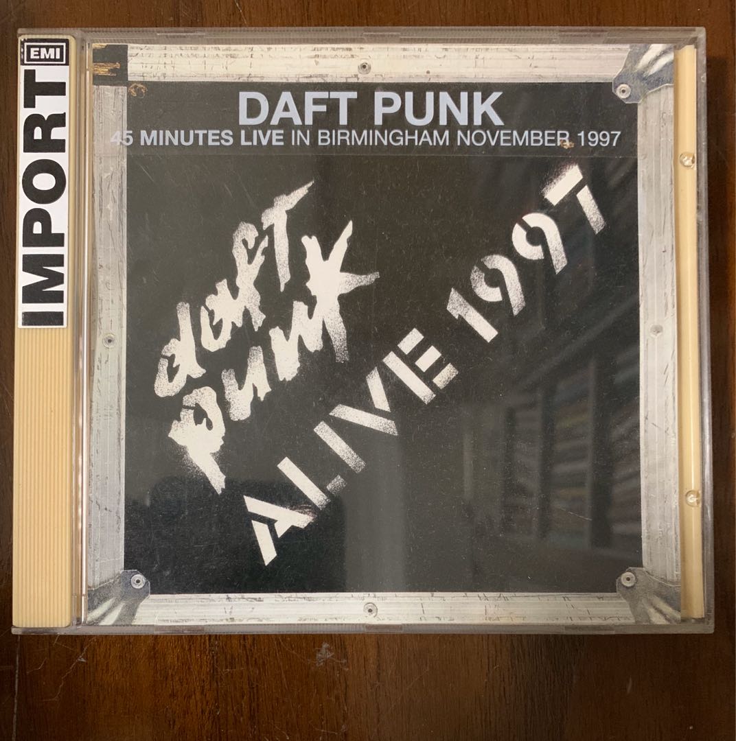 Daft Punk Alive 1997 Cd Music Media Cds Dvds Other Media On Carousell
