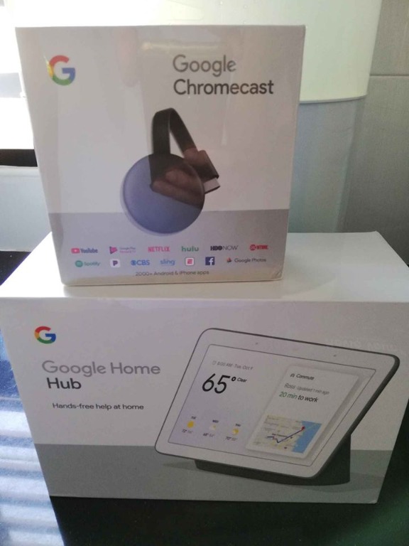 chrome on google home hub