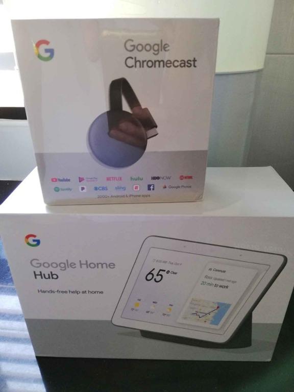 google chrome home hub