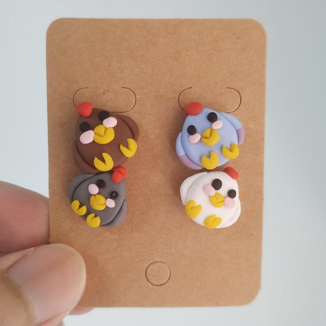 Chicken stud earrings online