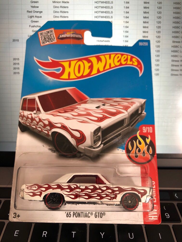 hot wheels pontiac gto