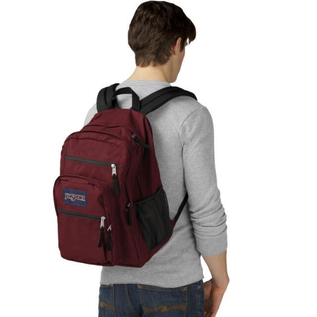 JanSport Big Student Backpack 15Inch Laptop School Pack (VIKING RED