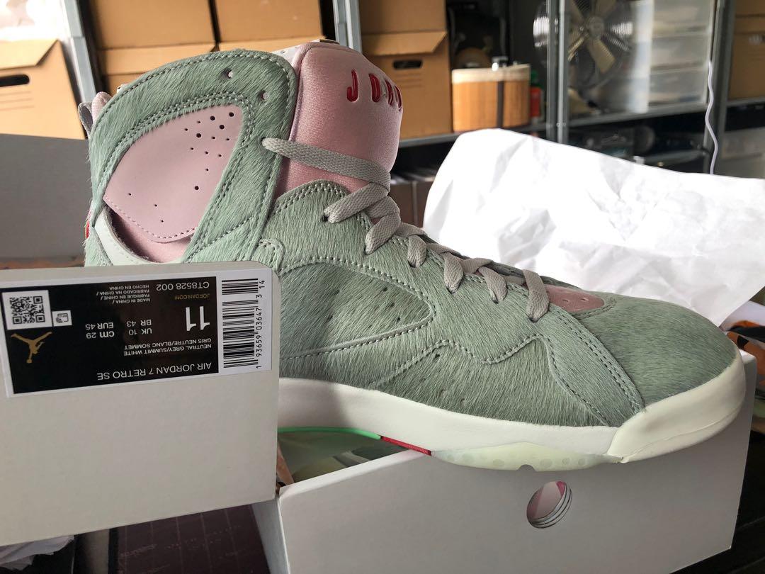 Air Jordan 7 Retro Se Rabbit Men S Fashion Footwear Sneakers On Carousell