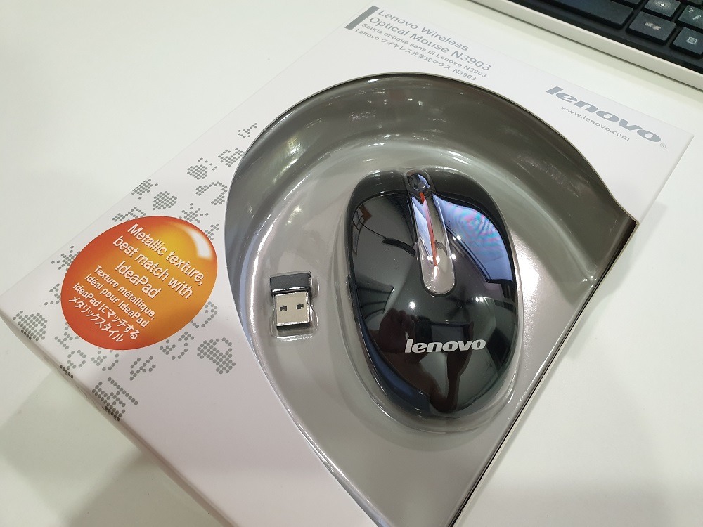New Lenovo Wireless Optical Mouse N3903