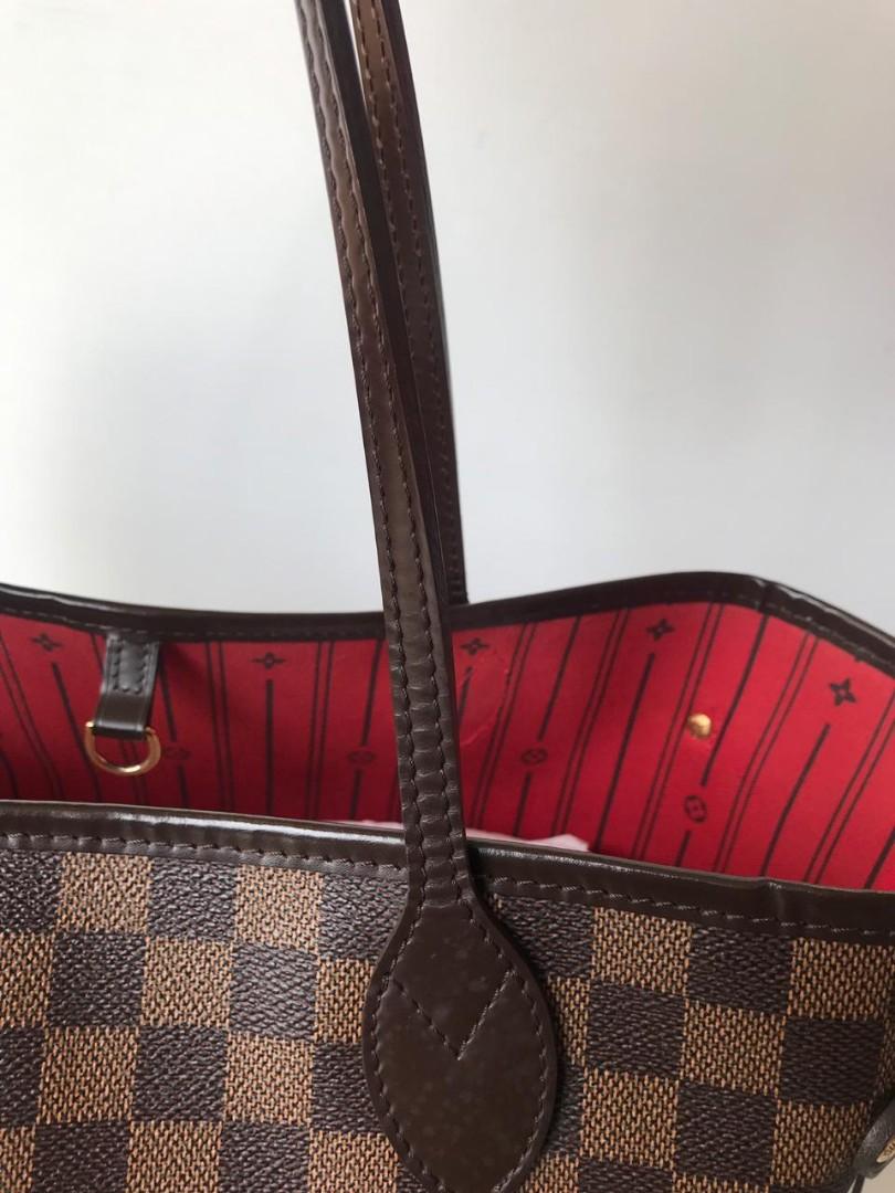 LV neverfull MM damier 2012 ( ada hot stamp ) db + receipt