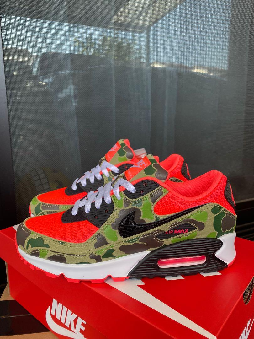 reverse duck camo air max 90 resell
