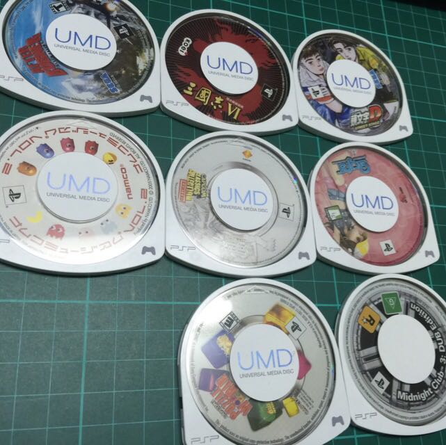 PSP UMD disc games Video Gaming Video Game Consoles PlayStation