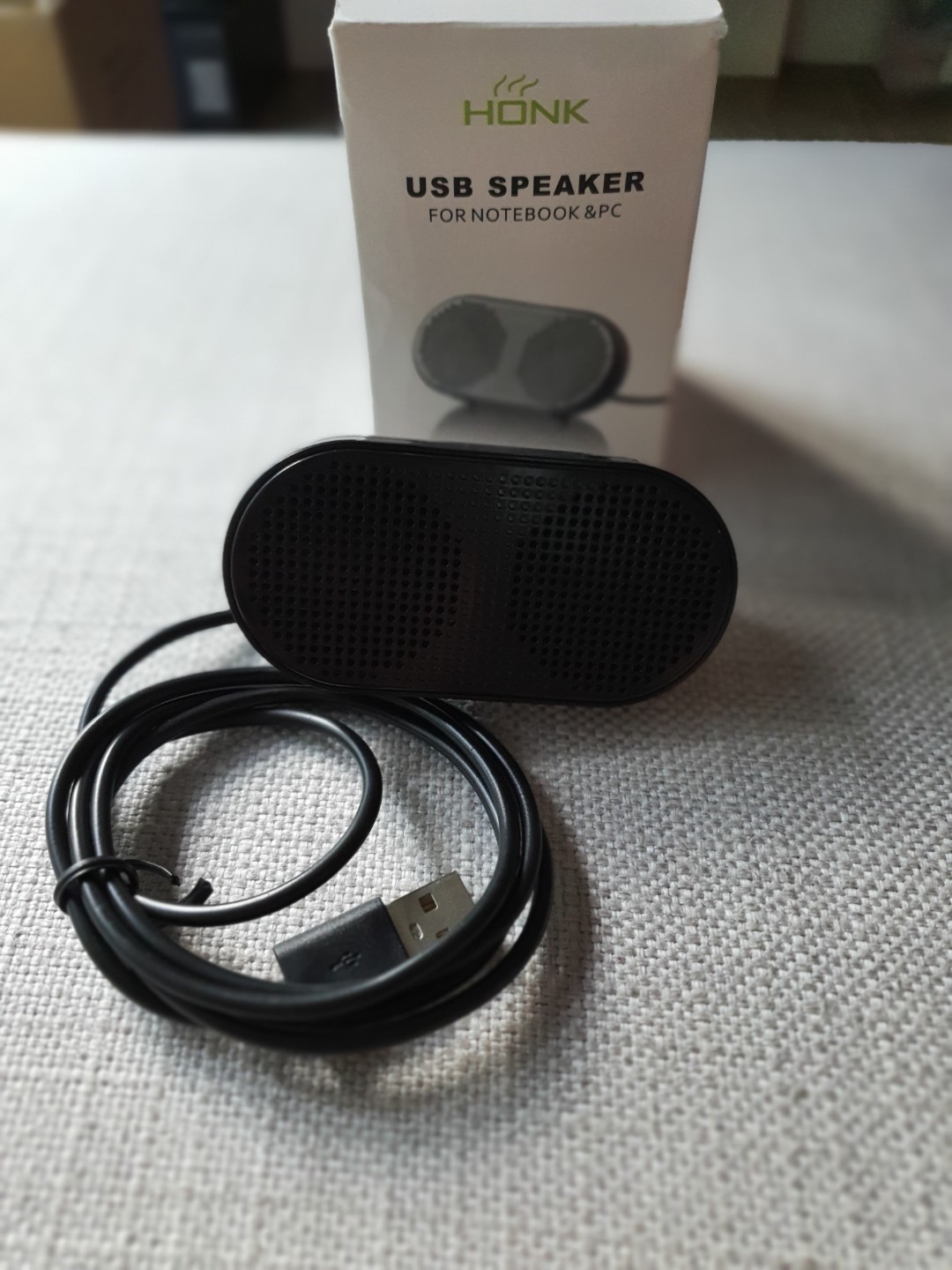 643 HONKYOB USB Mini Speaker Computer Speaker Powered Stereo