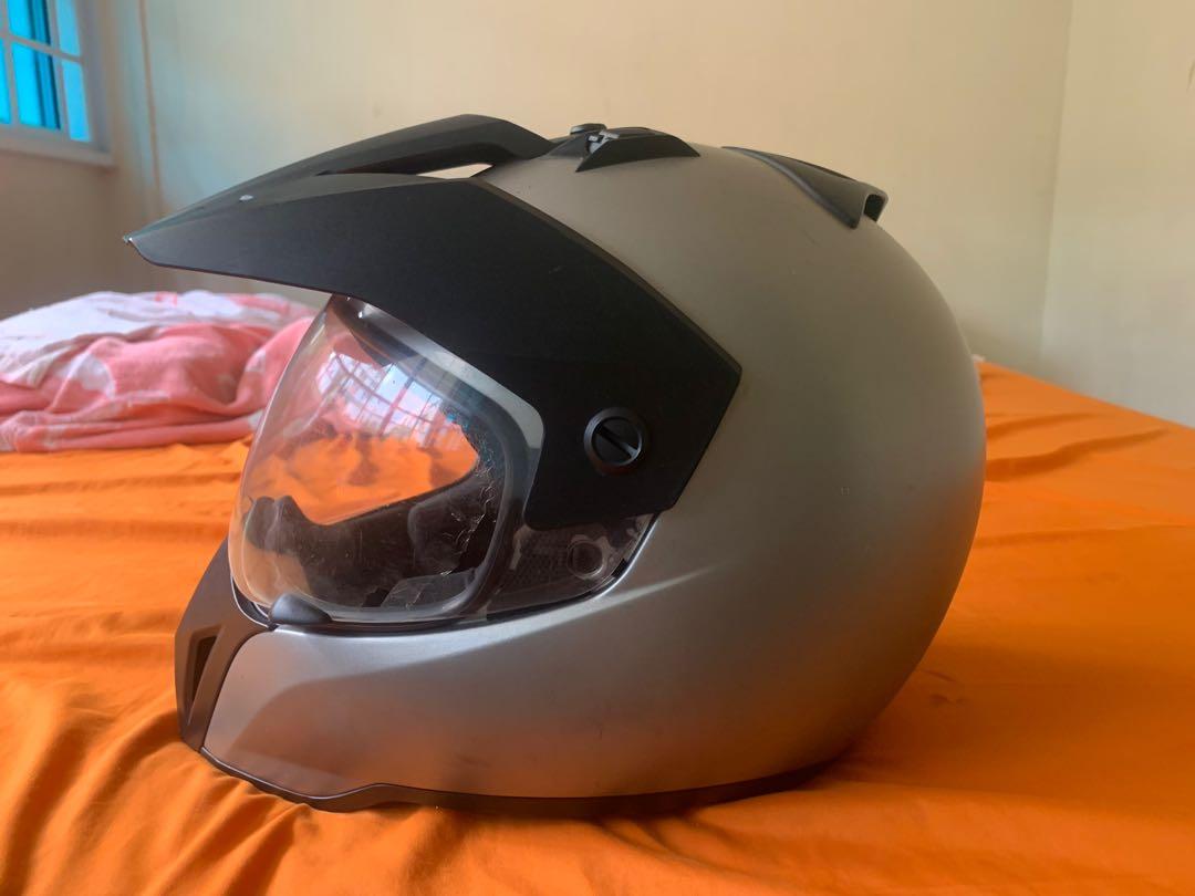BMW Enduro Helmet, Motorcycles, Motorcycle Apparel on Carousell