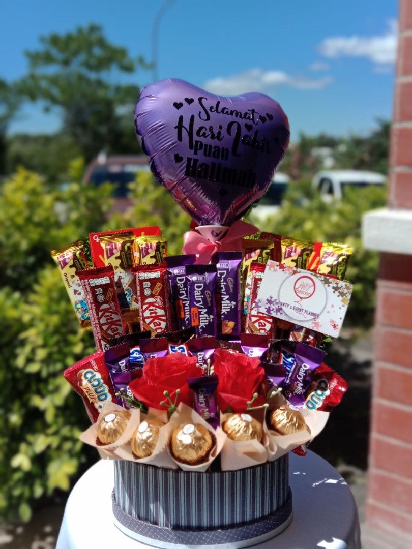 Chocolate Box Birthday Surprise Delivery Design Craft Others On Carousell