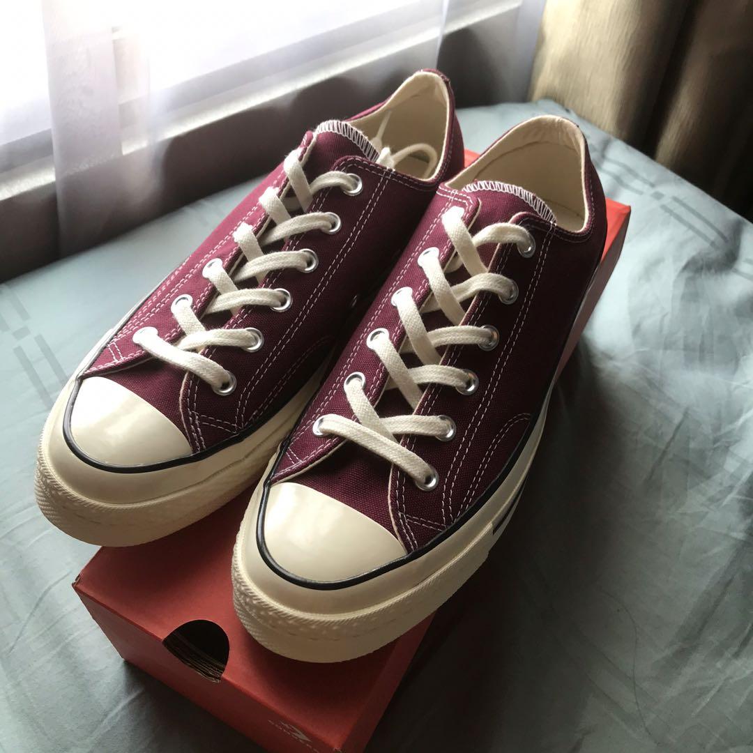 Converse best sale 1970 burgundy
