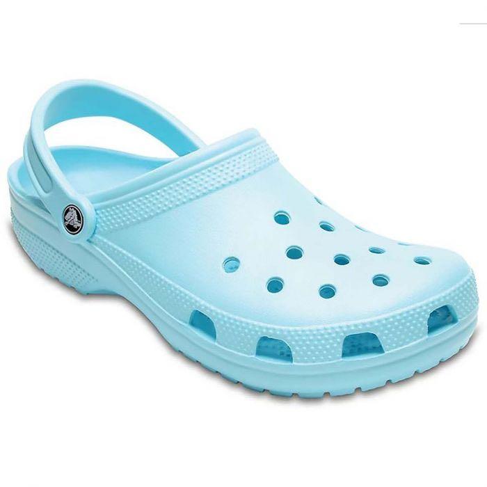 CROCS CLASSIC CLOG ICE BLUE, Women's 