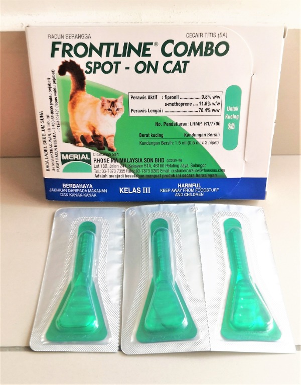 Frontline spot on for cats best sale