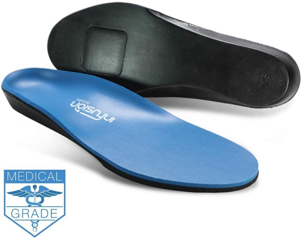 Medical grade shop shoe inserts