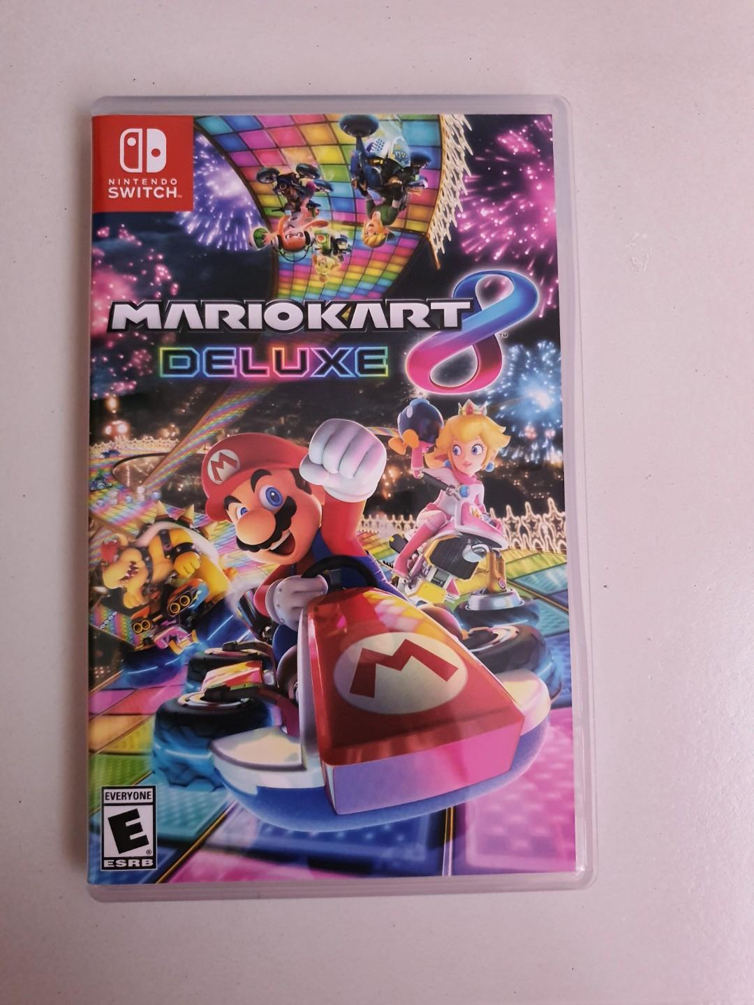 Mario Kart 8 Deluxe Nintendo Switch Video Gaming Video Games Nintendo On Carousell 6539