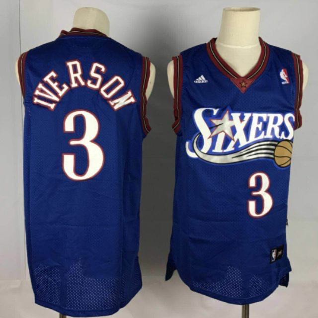 sixers blue jersey