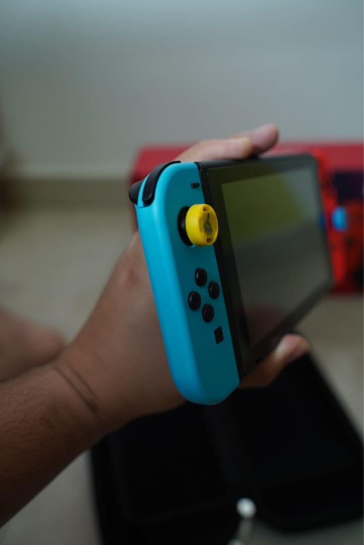 Nintendo Switch V2 Battery Enhanced Edition (Neon) & Fifa 20, TV & Home