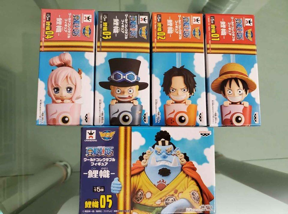 One Piece 海賊王wcf 鯉幟鯉魚旗全套5隻 興趣及遊戲 玩具 遊戲類 Carousell