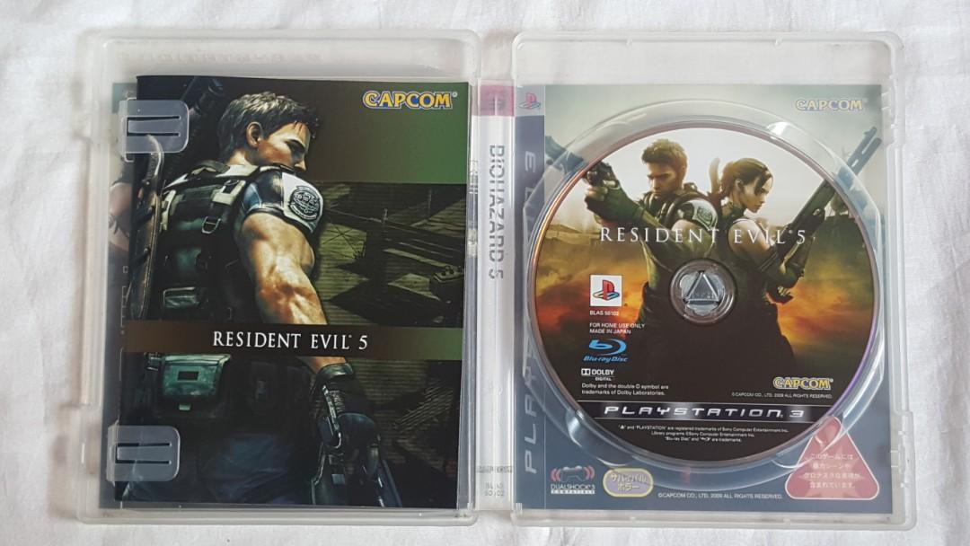 playstation-3-ps3-resident-evil-5-video-gaming-video-games-playstation-on-carousell