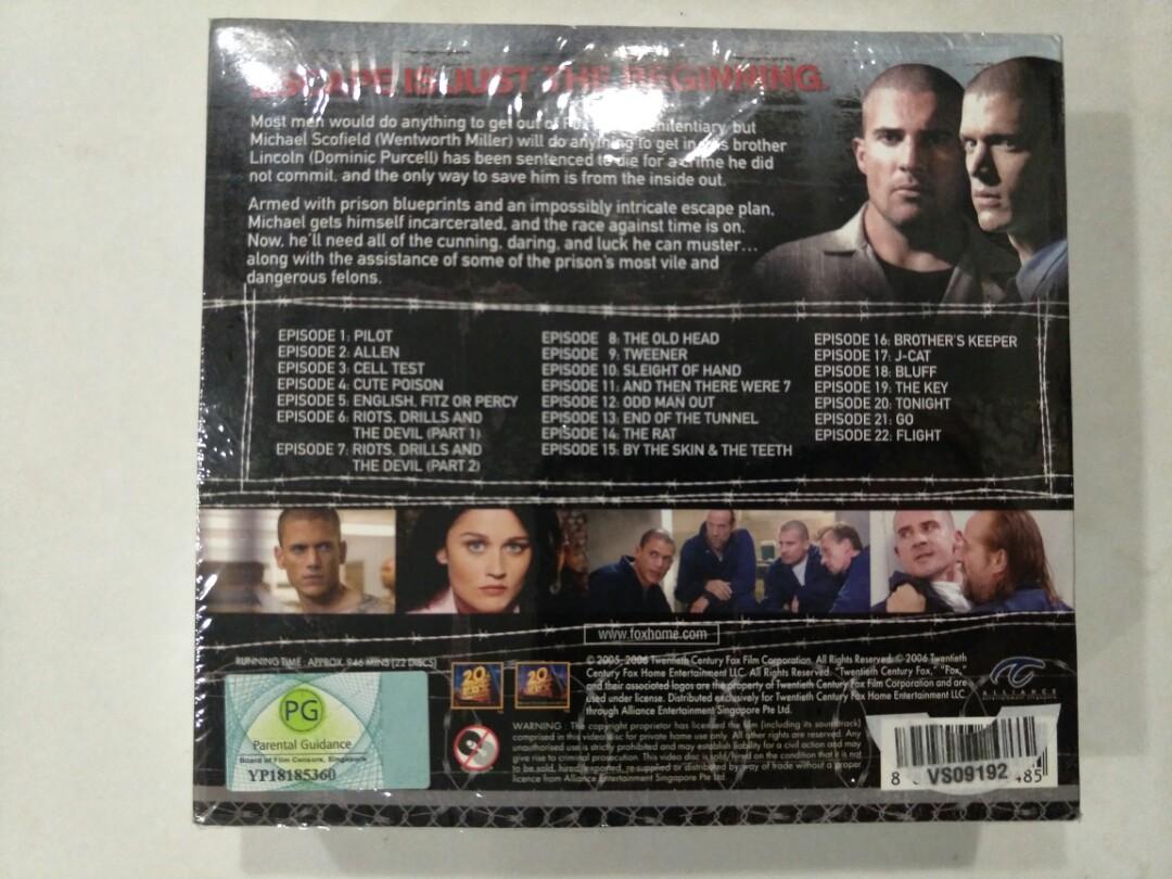 Prison Break (Complete First Season), TV & Home Appliances, TV