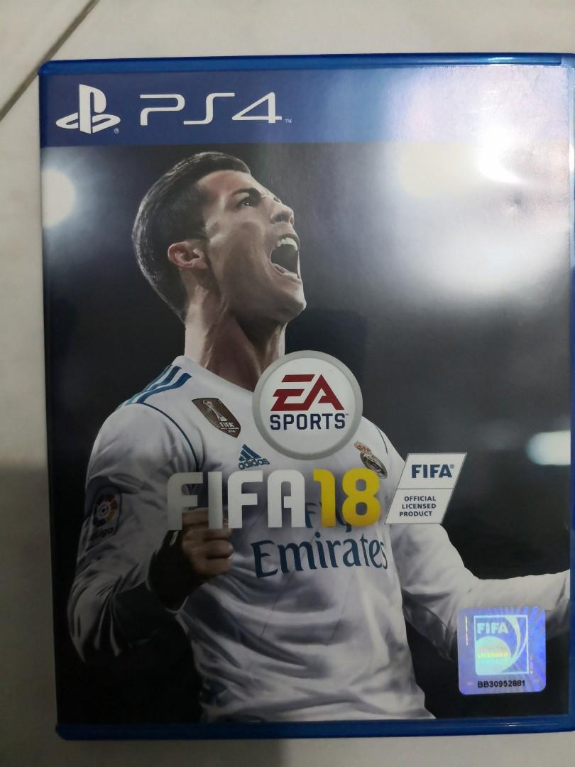 Ps4 Fifa 18 Toys Games Video Gaming Video Games On Carousell
