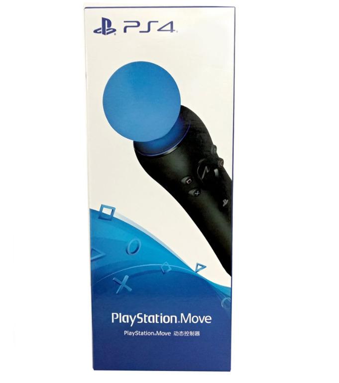 PS4 Move Motion Controller (Category: Controllers) located in Singapore. Submitted by game_sale (Listing ID 287385233, Image 1). Description: Requires: PS4 Camera Playstation Move controller for you to controller your PS4 VR games. Warranty: 1 year Sony Improve your in-game controls with the PS4 move controller which offers you a richer gaming experience like never before. Compatible with PS4 VR unit. Precise motion tracking and easily accessible