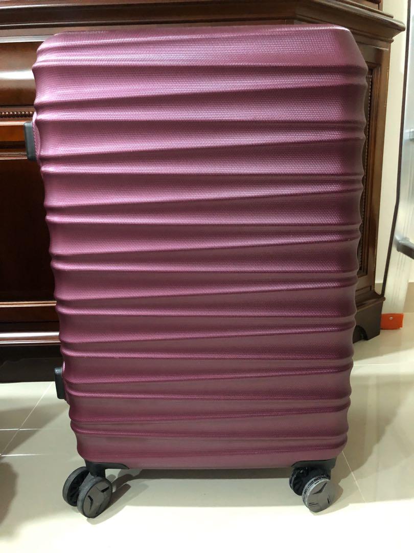 calpak luggage purple