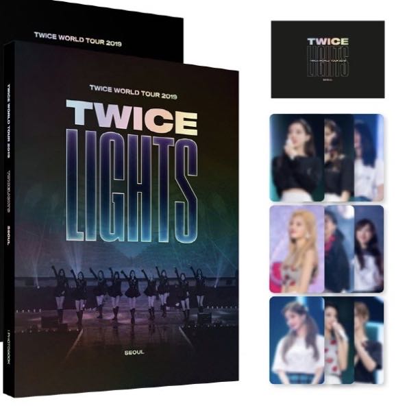 SHARING] TWICE TWICELIGHTS IN SEOUL DVD PHOTOCARDS, Hobbies & Toys