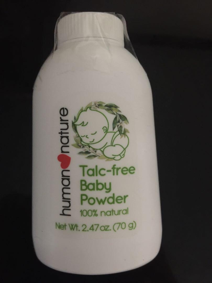 human nature baby powder