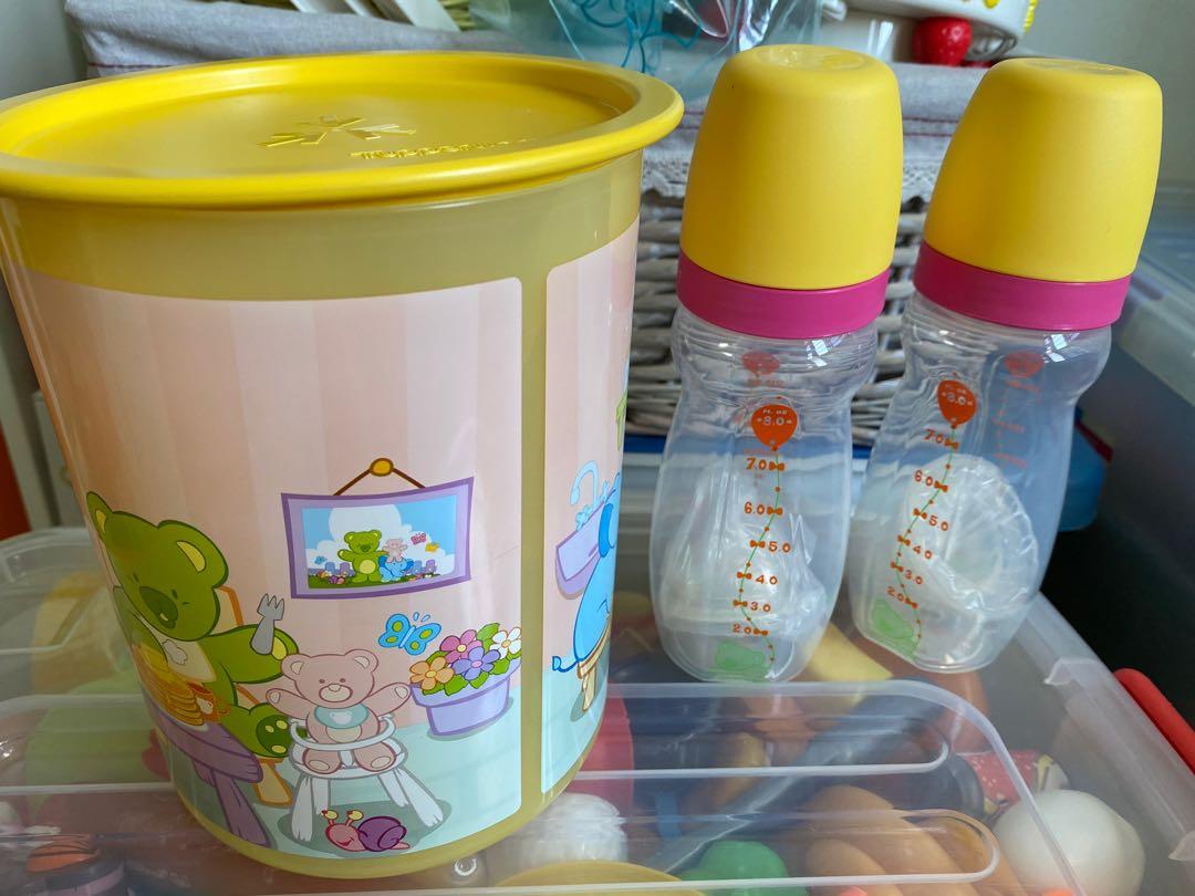 tupperware milk bottle