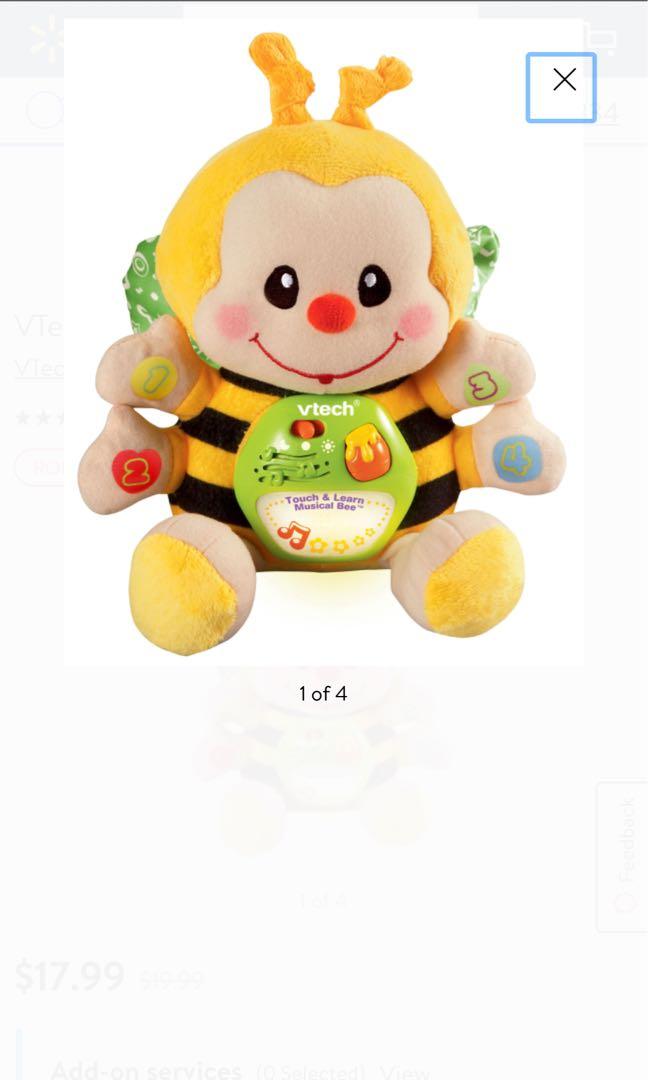 VTech Touch and Learn Musical Bee Hobbies Toys Toys Games on